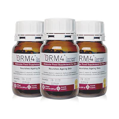 DRM4 Харчова добавка для шкіри:пляшка з капсулами (Бонус)